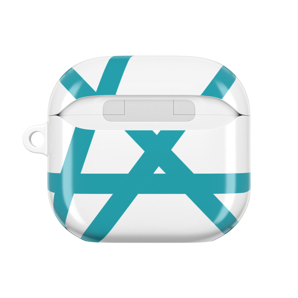 AirPod Case — Religious Star Design with “Let Your Ears Remember the One God Only”