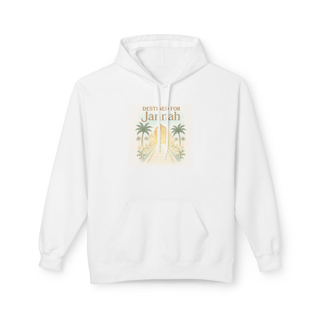 Jannah Destination Hoodie — Islamic Faith Graphic Pullover