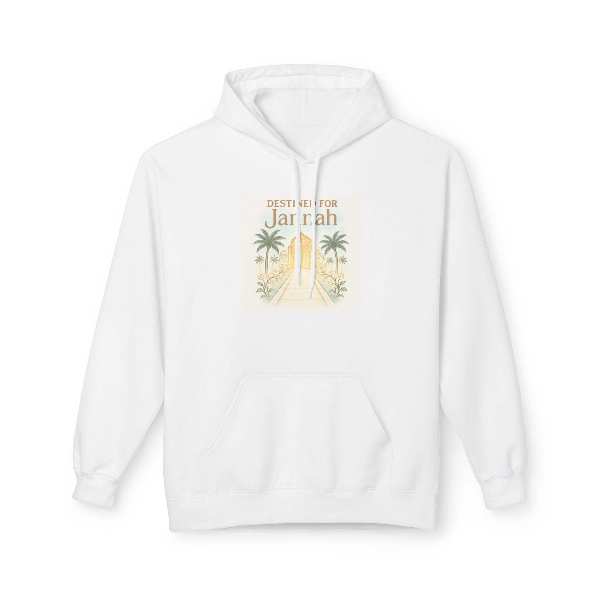 Jannah Destination Hoodie — Islamic Faith Graphic Pullover