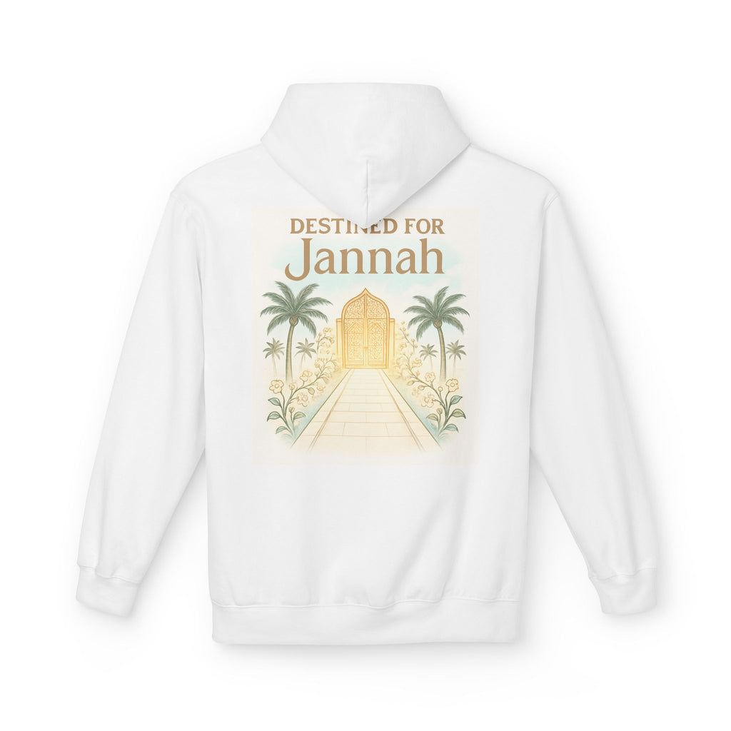 Jannah Destination Hoodie — Islamic Faith Graphic Pullover